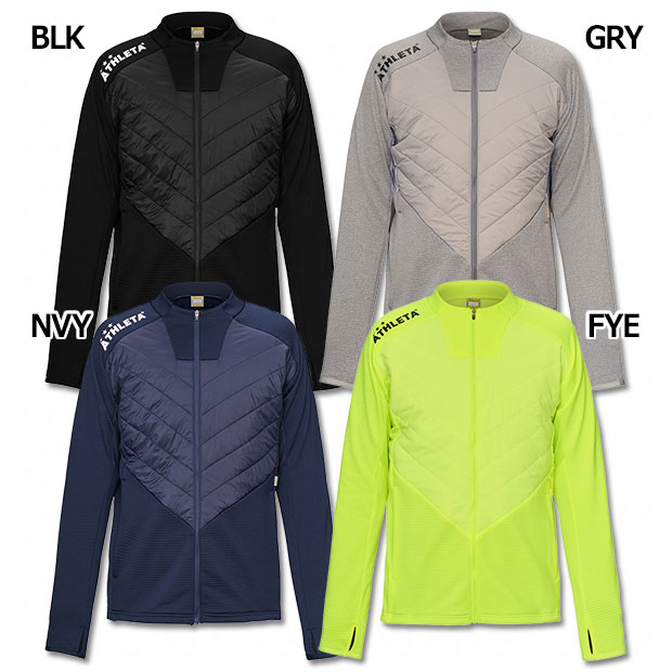 グリッド起毛トレーニングジャケット