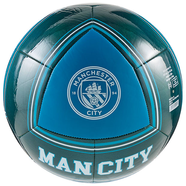 マンチェスターシティ FTBLCULTURE ボール 5号球 トロピカルブルー