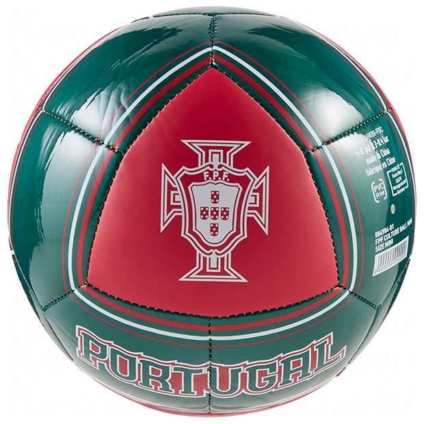 ポルトガル代表 FTBLCULTURE ミニボール クラブレッド