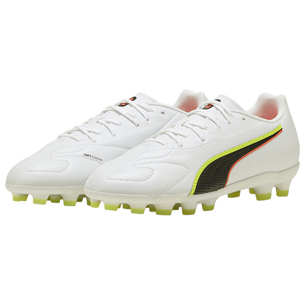 ジュニア プーマキング 20 マッチ HG/AG + MID JR プーマホワイト