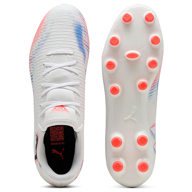 PUMA フューチャー FG/AG ホワイト 合成繊維 24年モデル PUMA プーマ フューチャー Z 1.1 レザータッチ FG/AG(ホワイト