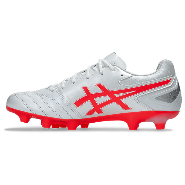 ASICS サッカーシューズ ホワイト/レッド DSライト プロ ホワイト×フラッシュレッド | ゲキサカFCストア