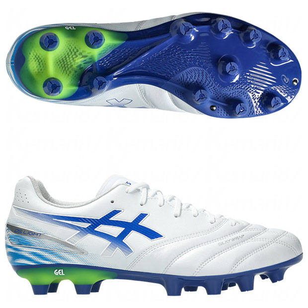 DSライト プロ ワイド ホワイト×アシックスブルー