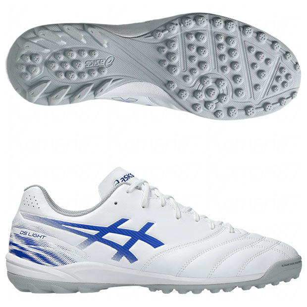 DSライト クラブ TF ホワイト×アシックスブルー