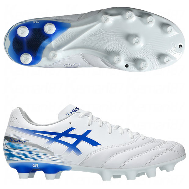 DSライト アドバンス ホワイト×アシックスブルー