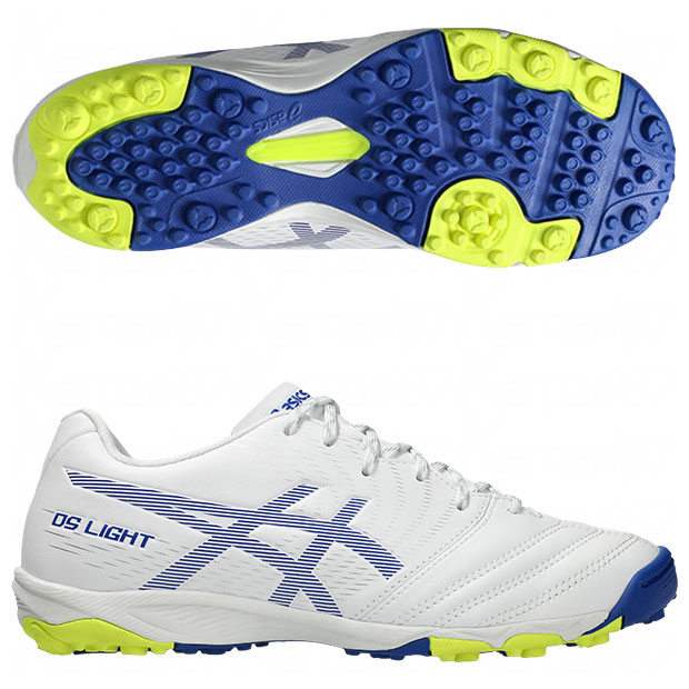 ジュニア DSライト JR GS TF ホワイト×アシックスブルー