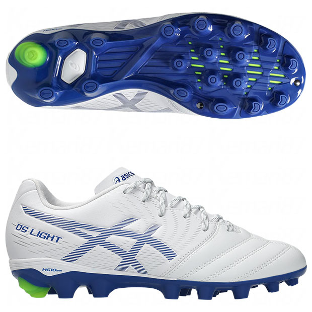 ジュニア DSライト JR GS ホワイト×アシックスブルー