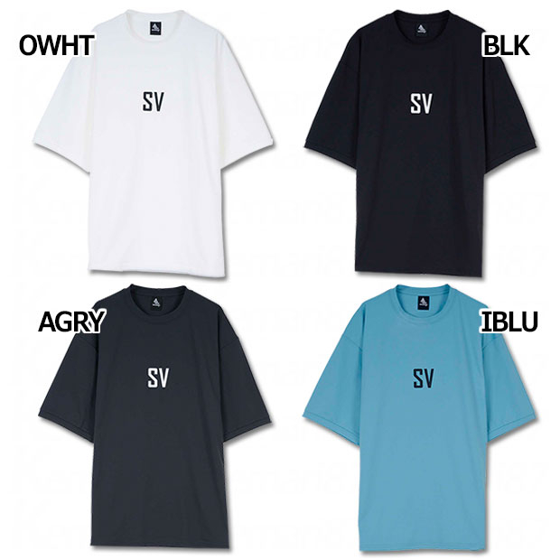DRYストレッチSVロゴ半袖Tシャツ