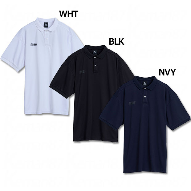 ロゴ半袖ポロシャツ