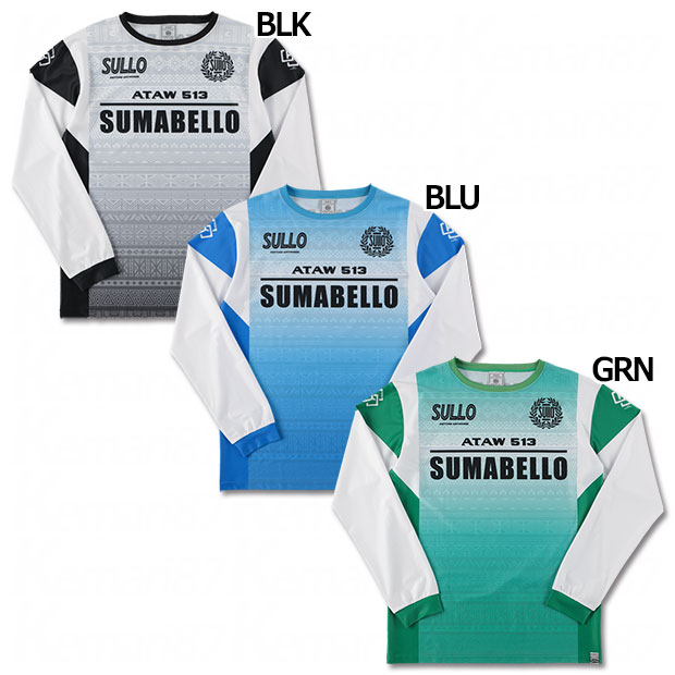 ETHNIC BORDER LS TEE 長袖プラクティスシャツ