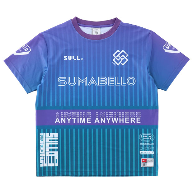 GRADATION STRIPE SHIRT 半袖プラクティスシャツ | ゲキサカFCストア