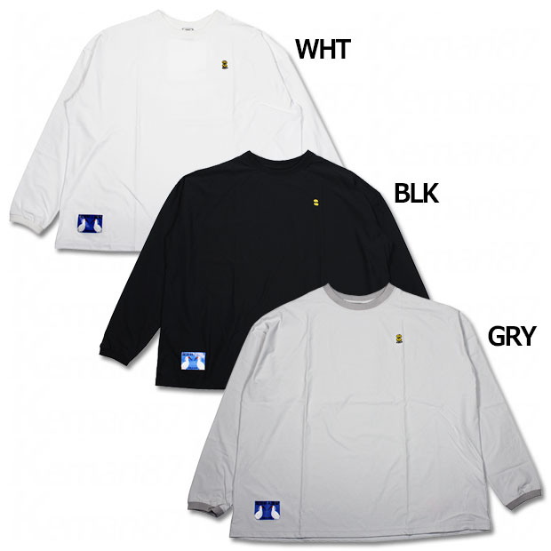 SOLID OSFA LS TEE 長袖Tシャツ