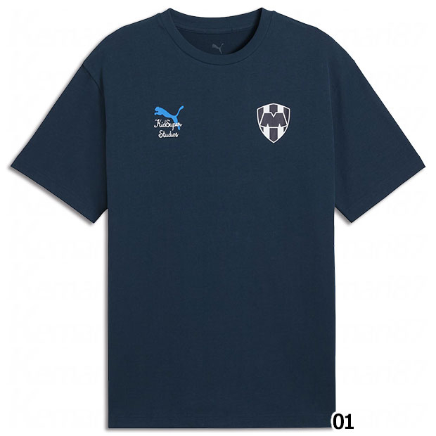 モンテレイ × KIDSUPER グラフィック半袖シャツ