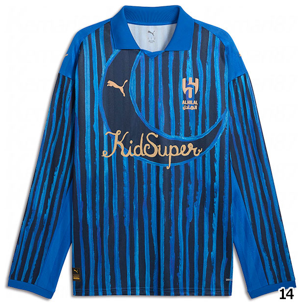 アルヒラル × KIDSUPER 長袖レトロシャツ