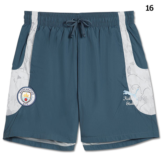 マンチェスターシティ × KIDSUPER トラベルショーツ