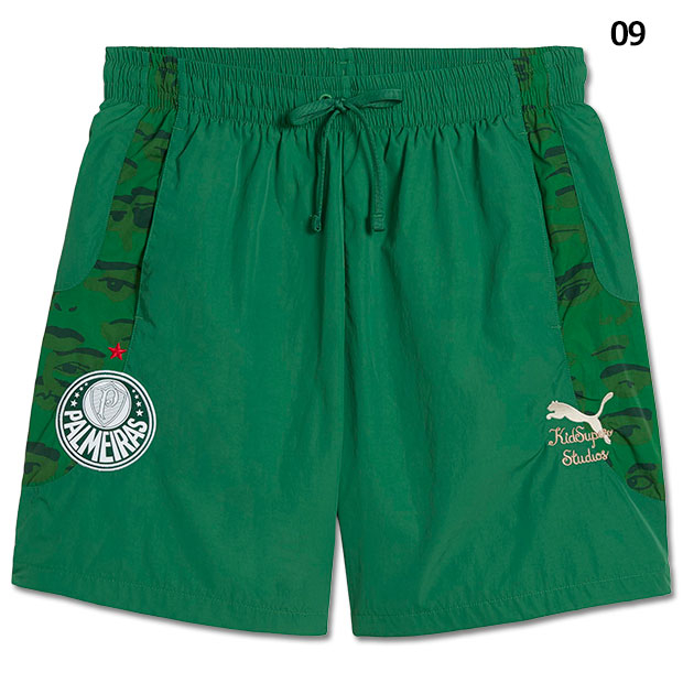 パルメイラス × KIDSUPER トラベルショーツ