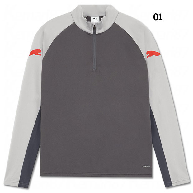 INDIVILIGA 1/4 ジップトップ