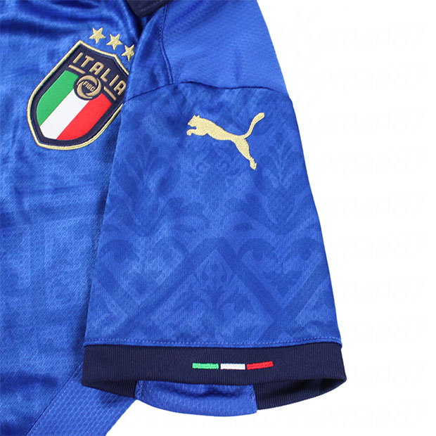 ジュニア イタリア代表 FIGC 2020 ホーム 半袖レプリカユニフォーム
