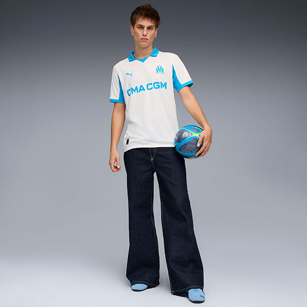 リーボック●90s●オリンピック・マルセイユ●94/95●ホームユニフォーム L'OM by Reebok '94-95'💙🤍 @olympiquedemarseille @reebok NEW