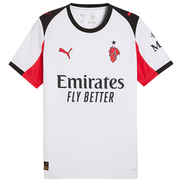 ACミラン　アウェイ　ユニフォーム PUMA公式】メンズ 2025-26 ACミラン アウェイ オーセンティック