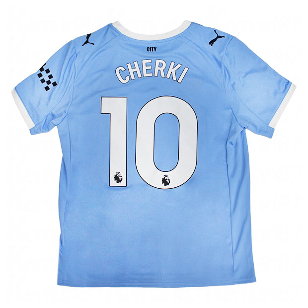 マンチェスターシティ 25-26 ホーム 半袖レプリカユニフォーム 10.ラヤン・シェルキ