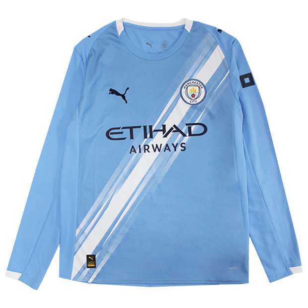 マンチェスターシティ 25-26 ホーム 長袖レプリカユニフォーム 10