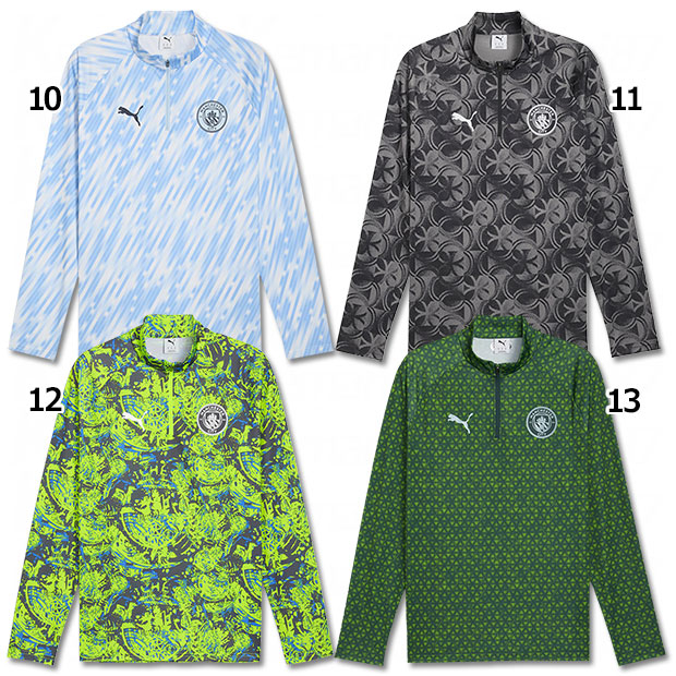 マンチェスターシティ PM 1/4ジップトップ