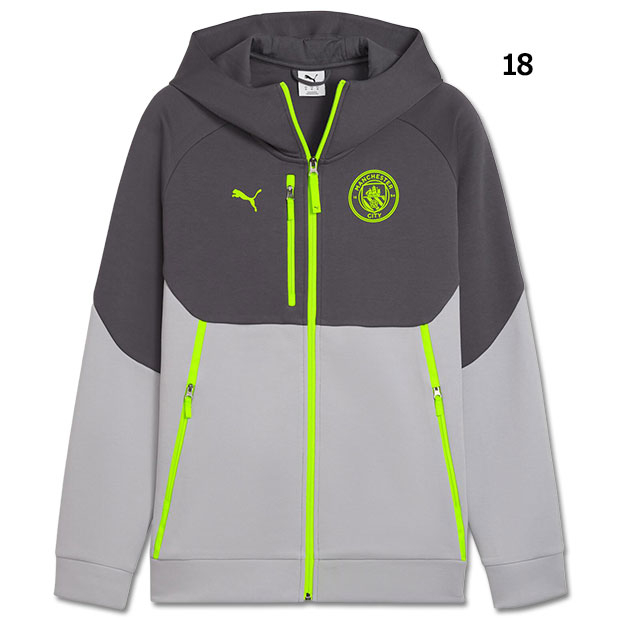 マンチェスターシティ PUMATECH フルジップフーディ FL