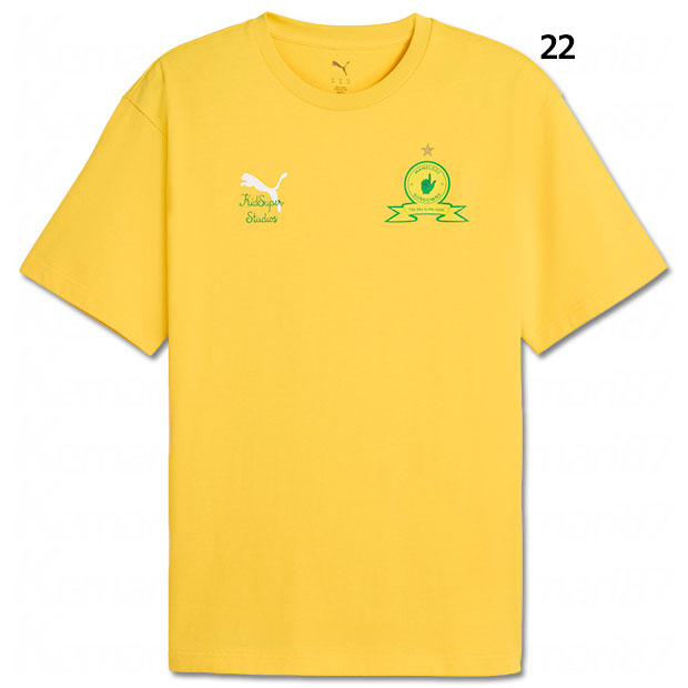 マメロディサンダウンズ × KIDSUPER グラフィック半袖シャツ