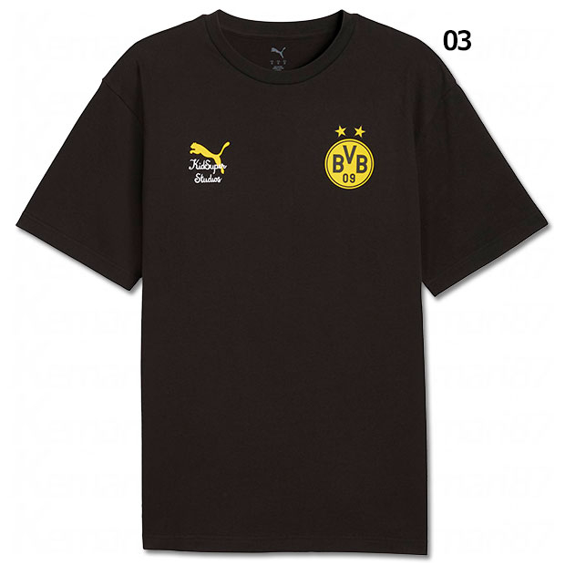 ドルトムント × KIDSUPER グラフィック半袖シャツ | ゲキサカFC