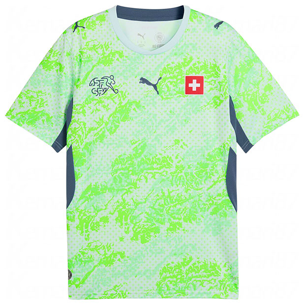 スイス代表 2026 アウェイ 半袖レプリカユニフォーム