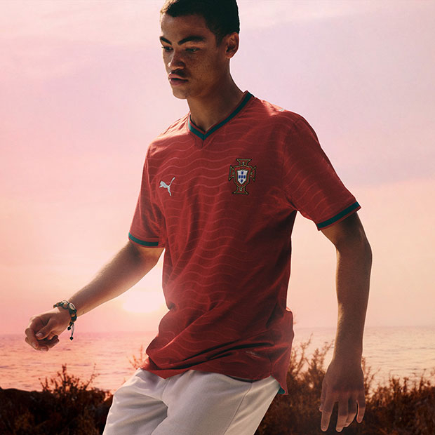 1998 ポルトガル代表　ユニフォーム　ホーム サイズL PUMA ポルトガル代表 2025 ユニフォーム ホーム 半袖 オーセンティック