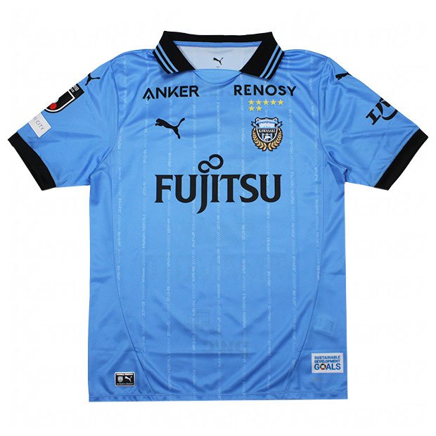 川崎フロンターレ 2025 ホーム 半袖レプリカユニフォーム 8.橘田