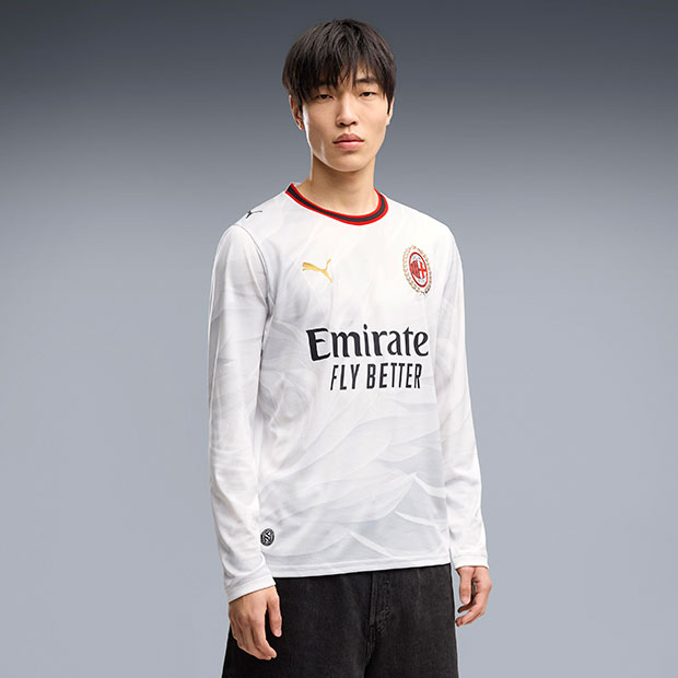 ACミラン 26-27 アウェイ 長袖レプリカユニフォーム | ゲキサカFCストア