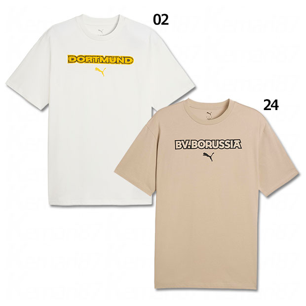 ドルトムント FTBLCULTURE リラックスド半袖Tシャツ