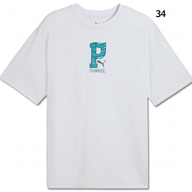 ポルトガル代表 FTBLCULTURE カレッジエイト半袖Tシャツ