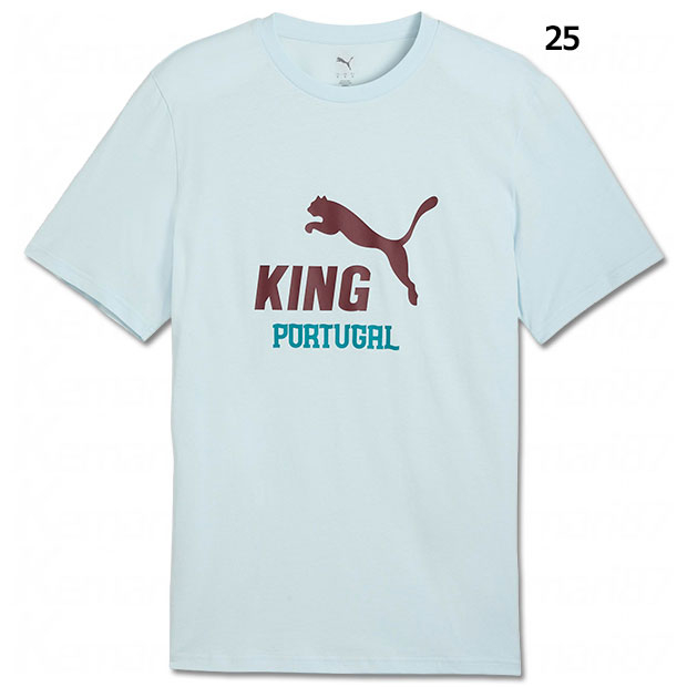 ポルトガル代表 KING ロゴ半袖Tシャツ