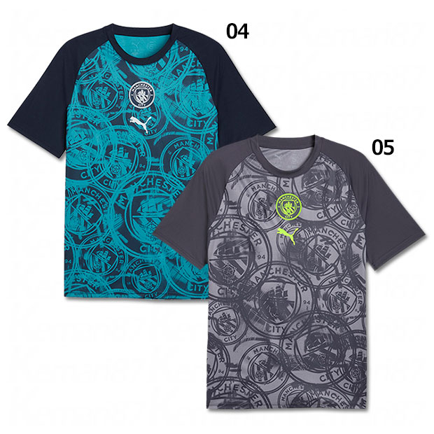 マンチェスターシティ PM 半袖シャツ
