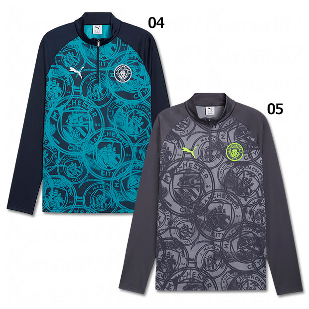 マンチェスターシティ PM 1/4ジップトップ