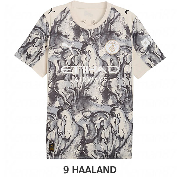 マンチェスターシティ 25-26 YOH 半袖レプリカユニフォーム 9.アーリング・ハーランド