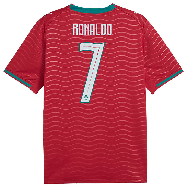 ポルトガル代表 2026 ホーム 半袖レプリカユニフォーム PLAYER