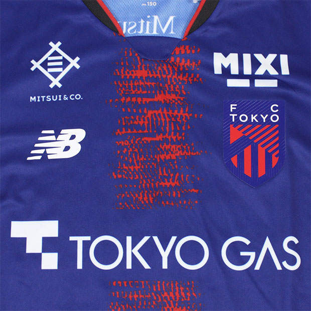 FC東京 25周年 レプリカ ユニフォーム バングーナガンデ佳史扶 サイン入り ジュニア FC東京 2025 ホーム 半袖レプリカユニフォーム 6