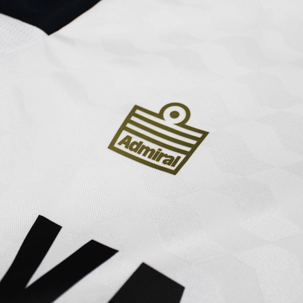 ジュビロ磐田　2025 アウェイユニ　ホワイト Admiral ジュビロ磐田 2025 ユニフォーム アウェイ 半袖