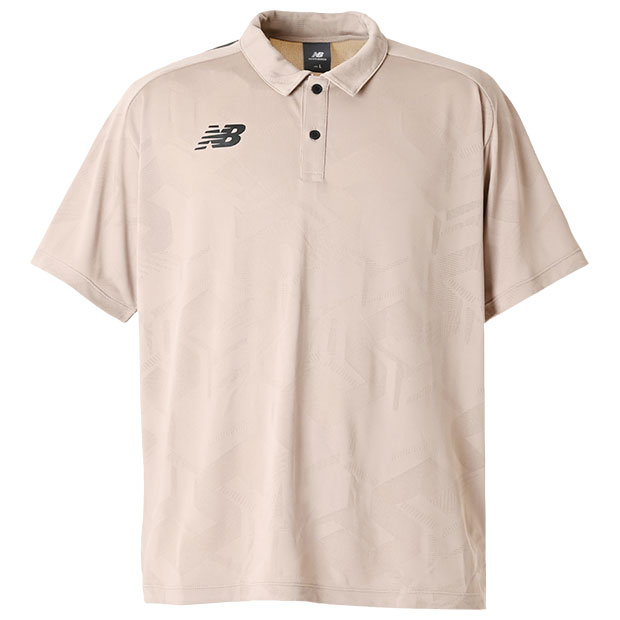 ジャガードメッシュニット半袖ポロシャツ ストーンウェア