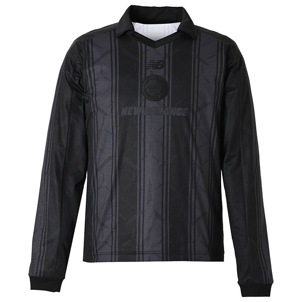 COOTIE PRODUCTIONS 長袖ポロシャツ ブラック COOTIE PRODUCTIONS/Jacquard Sleeve S/S Polo（Black