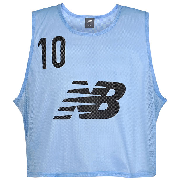 【新品】ビブスセット　10枚 ビブス 10枚セット サックス | ゲキサカFCストア