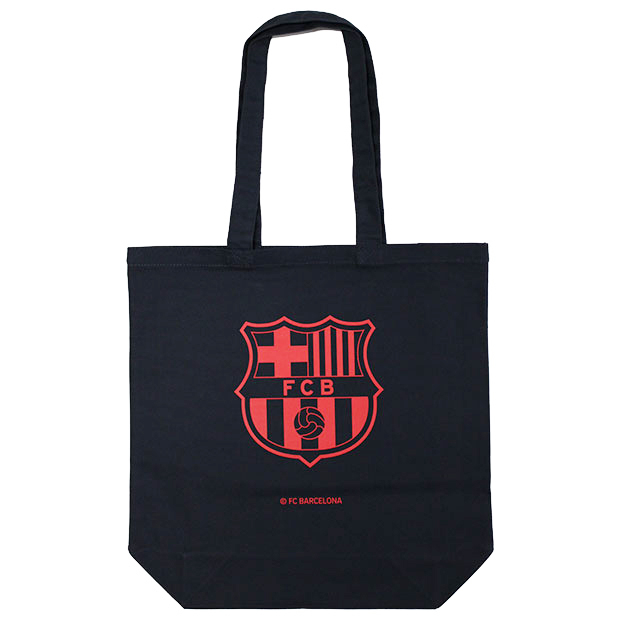 FC Barcelona ロゴ トートバッグ 巨大 FCバルセロナ トートバッグ | ゲキサカFCストア