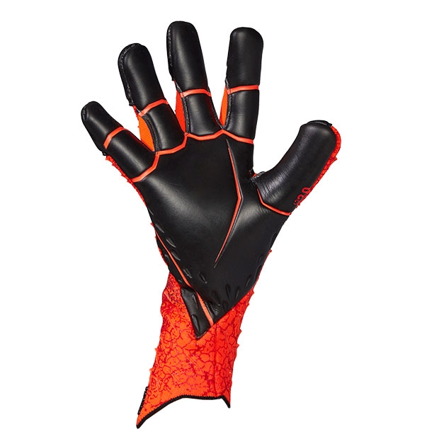 プレデター グローブ プロ ハイブリッド ソーラーレッド×レッド