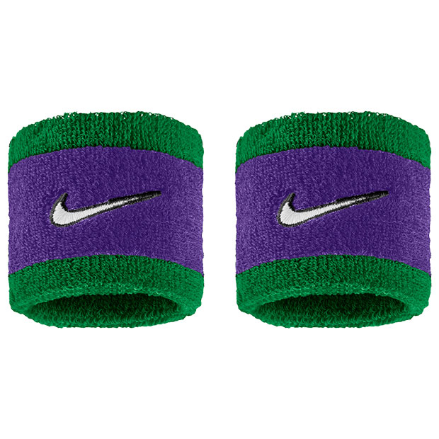 スウッシュ クラシック リストバンド クローバー×フィアースパープル