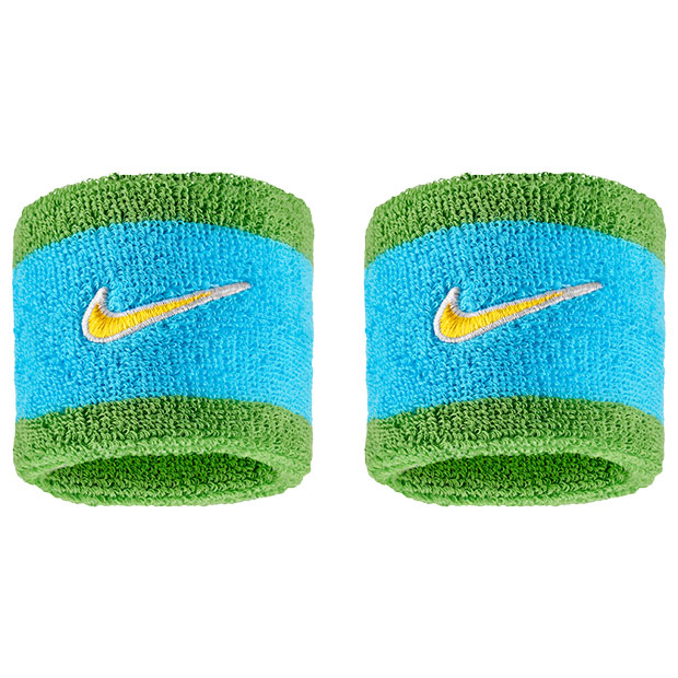 スウッシュ クラシック リストバンド バルチックブルー×クロロフィル